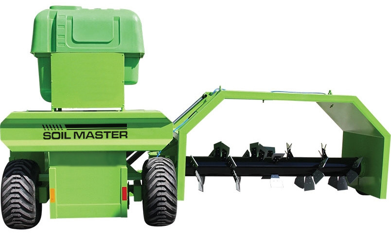 SOIL MASTER COMPOST TURNER MACHINE (COMPOST MIXER) - Ancinho enleirador: foto 4 SOIL MASTER COMPOST TURNER MACHINE (COMPOST MIXER) - Ancinho enleirador: foto 4