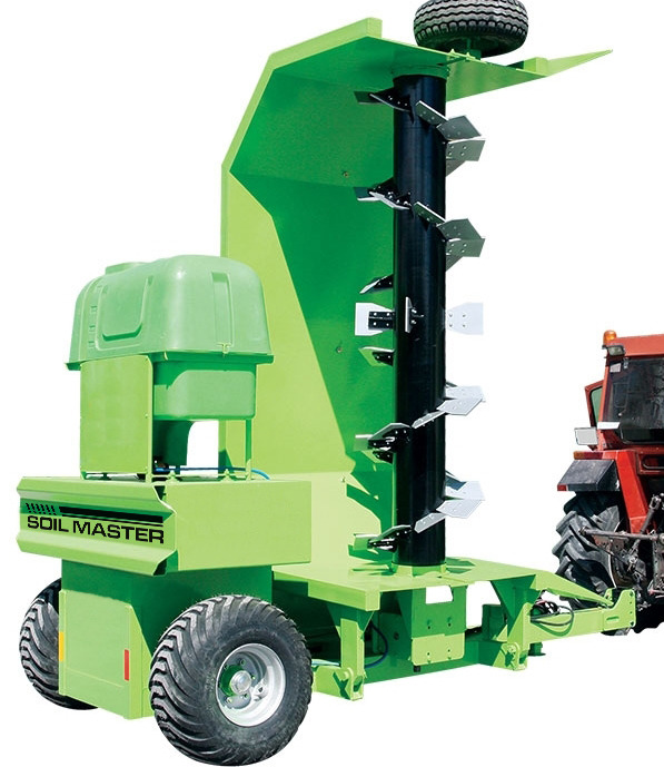 SOIL MASTER COMPOST TURNER MACHINE (COMPOST MIXER) - Ancinho enleirador: foto 2 SOIL MASTER COMPOST TURNER MACHINE (COMPOST MIXER) - Ancinho enleirador: foto 2