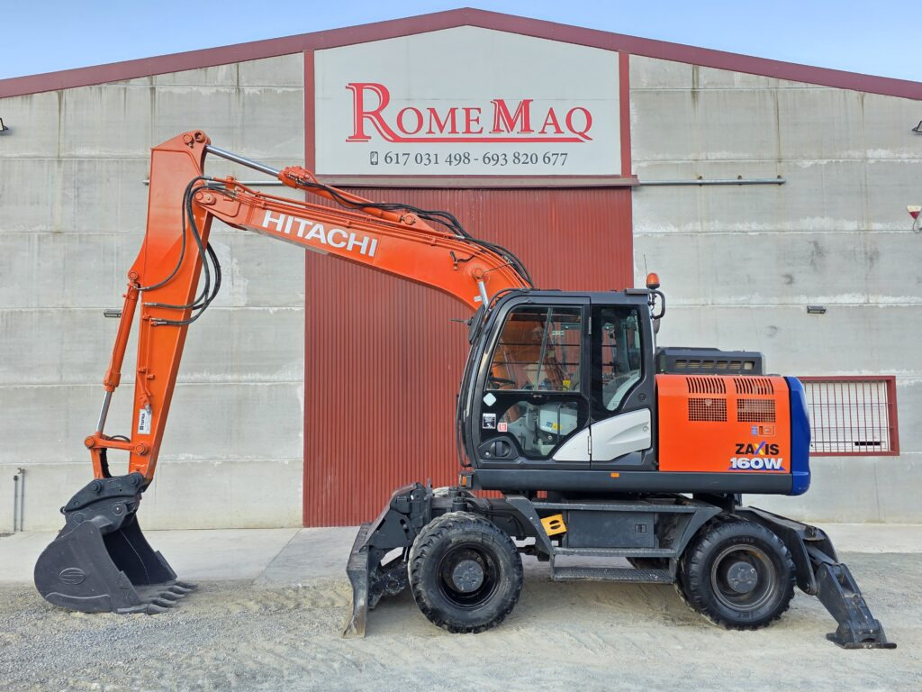 HITACHI ZX140W-6 - Escavadeira de rodas: foto 1 HITACHI ZX140W-6 - Escavadeira de rodas: foto 1