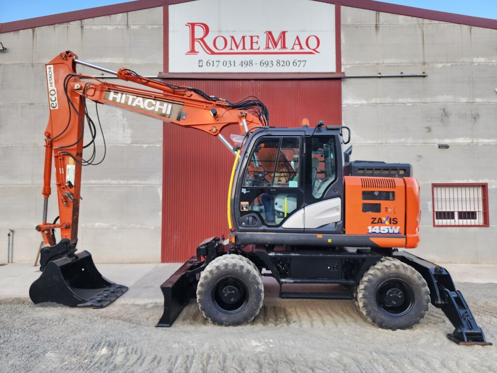 HITACHI ZX145W-6 - Escavadeira de rodas: foto 1 HITACHI ZX145W-6 - Escavadeira de rodas: foto 1