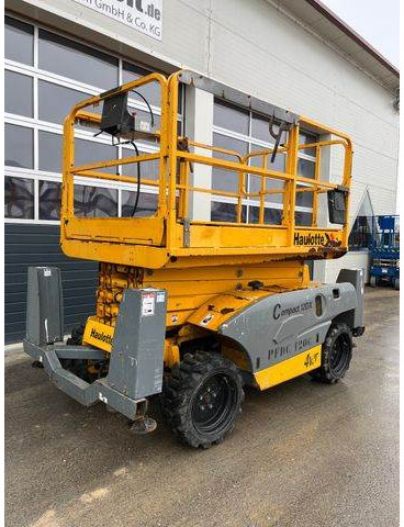 Plataforma de Tijera/ Plataforma de tesoura Haulotte Compact 12DX 12m Diesel Scherenarbeitsbühne 4x4: foto 13