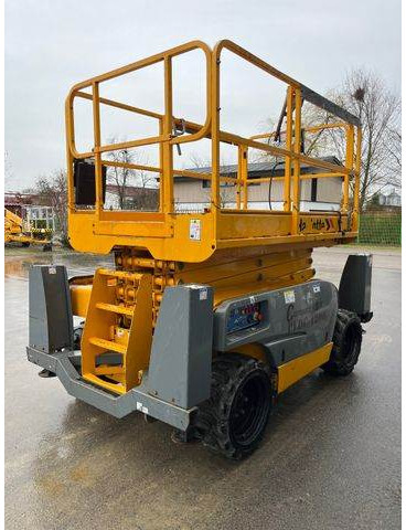 Plataforma de Tijera/ Plataforma de tesoura Haulotte Compact 12DX 12m Diesel Scherenarbeitsbühne 4x4: foto 7