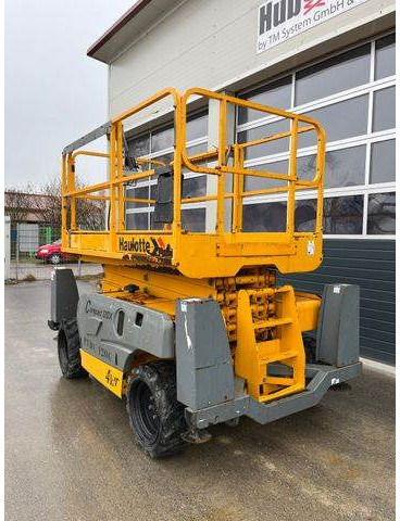 Plataforma de Tijera/ Plataforma de tesoura Haulotte Compact 12DX 12m Diesel Scherenarbeitsbühne 4x4: foto 6