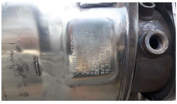 Katalysator SCR Euro 6 VOLVO FH4 / RENAULT Serie T - 21364820 - Conversor catalítico por Camião: foto 5 Katalysator SCR Euro 6 VOLVO FH4 / RENAULT Serie T - 21364820 - Conversor catalítico por Camião: foto 5