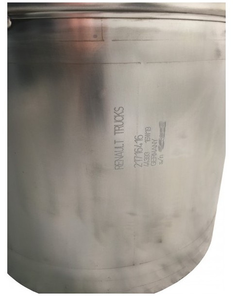 Rußpartikelfilter,Partikelfilter,DPF VOLVO FH 4 EURO 6 - 21716414 21775801 23135528 85013300 - Sistema de escape por Camião: foto 3 Rußpartikelfilter,Partikelfilter,DPF VOLVO FH 4 EURO 6 - 21716414 21775801 23135528 85013300 - Sistema de escape por Camião: foto 3