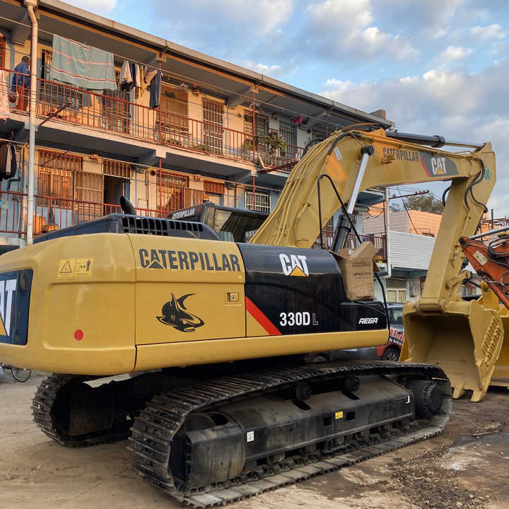 30 Ton Heavy Excavator Japan Origin Cat 330d 330dl 330d2 Fairly Used Caterpillar Mining Excavator With Jack Hammer In Shanghai - Escavadora de rastos: foto 1 30 Ton Heavy Excavator Japan Origin Cat 330d 330dl 330d2 Fairly Used Caterpillar Mining Excavator With Jack Hammer In Shanghai - Escavadora de rastos: foto 1