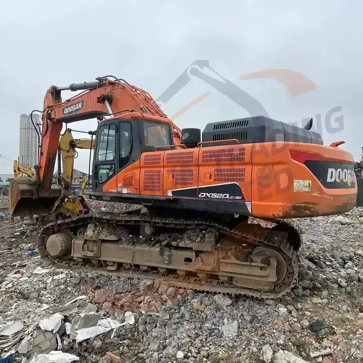 52 ton large mining used doosan dx520lc excavator 520 hydraulic crawler escavadeira dx520 - Escavadeira: foto 1 52 ton large mining used doosan dx520lc excavator 520 hydraulic crawler escavadeira dx520 - Escavadeira: foto 1