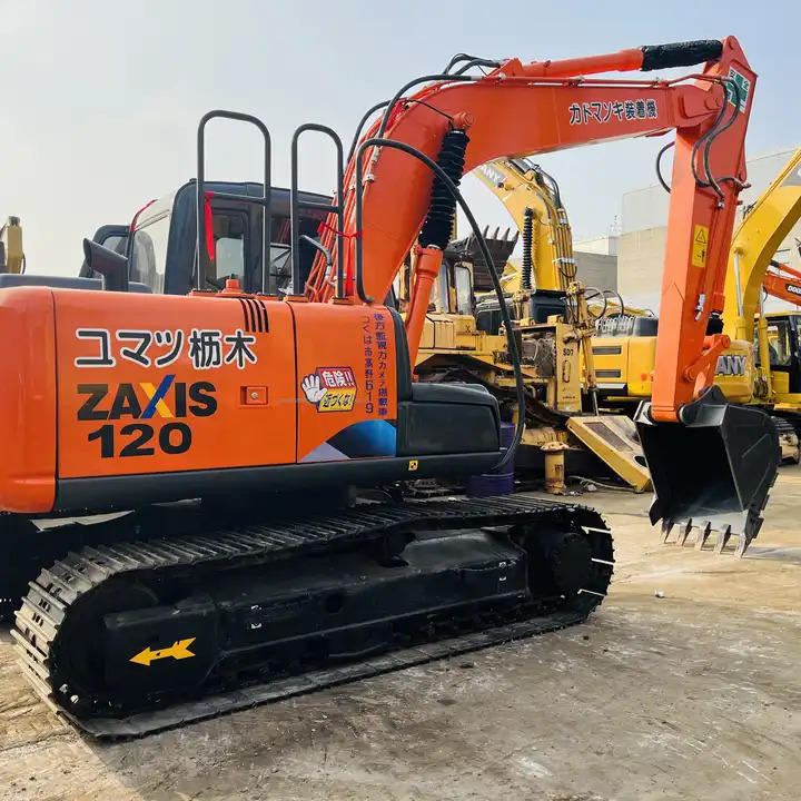 Second Hand Hot Selling Construction Machinery zx120 Used 10ton Medium-sized Hydraulic Crawler Excavator on sale - Escavadeira: foto 1 Second Hand Hot Selling Construction Machinery zx120 Used 10ton Medium-sized Hydraulic Crawler Excavator on sale - Escavadeira: foto 1