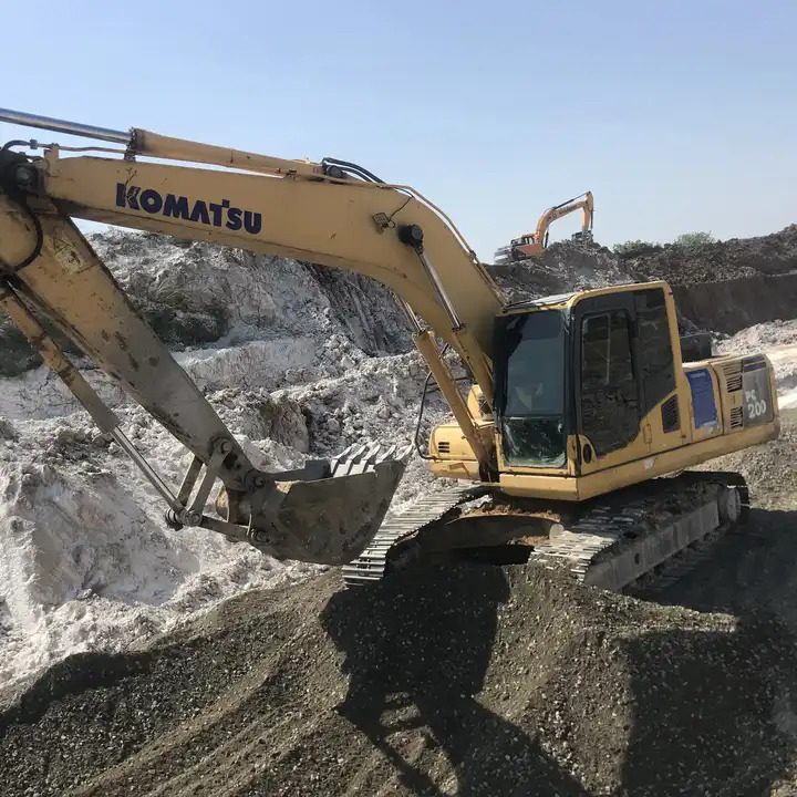 Site Work High Efficiency Second-hand Komatsu Pc200-8 Medium Hydraulic Crawler Backhoe Digger 20ton Used Excavator - Escavadeira: foto 1 Site Work High Efficiency Second-hand Komatsu Pc200-8 Medium Hydraulic Crawler Backhoe Digger 20ton Used Excavator - Escavadeira: foto 1