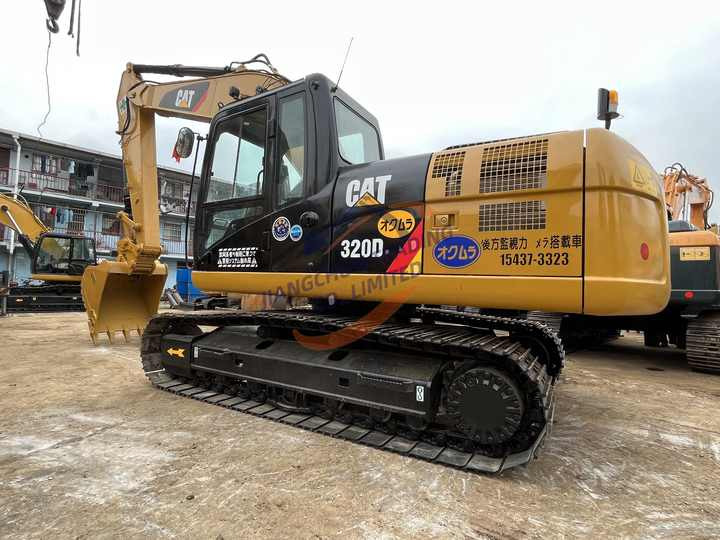 Escavadeira Used Caterpillar Excavator Cat 320d 320dl Japan Made Hydraulic Construction Excavator Electronic Throttle: foto 6
