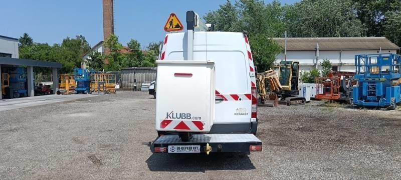 Caminhão com plataforma aérea Renault Master Klubb KL32 - 12,5 m, 120 kg: foto 8