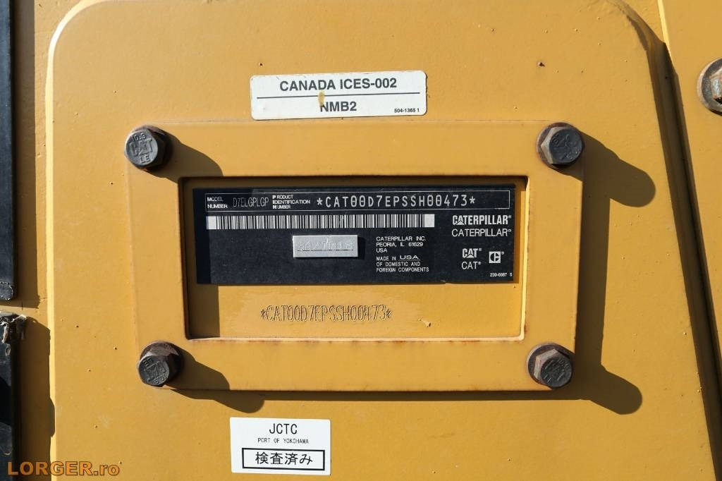 Buldôzer CAT D 7 E LGP: foto 29