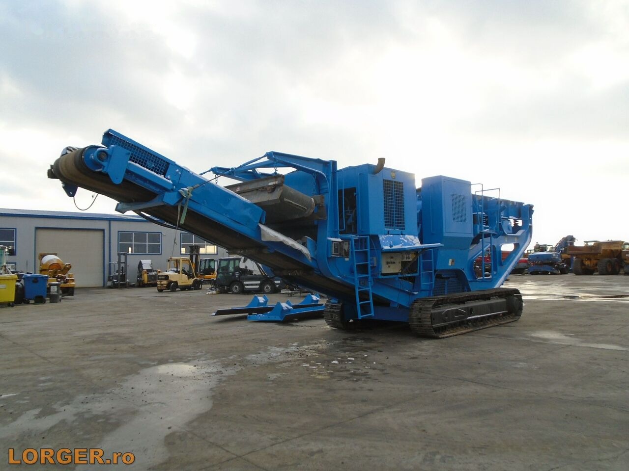 Britadeira móvel Terex Pegson: foto 1