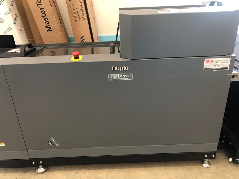 Duplo System 3500 | DC-445 | 2016 - Máquina de impressão: foto 3 Duplo System 3500 | DC-445 | 2016 - Máquina de impressão: foto 3