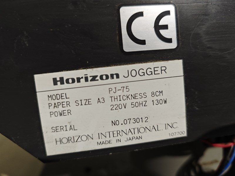 Horizon Jogger PJ-75 - Máquina de impressão: foto 2 Horizon Jogger PJ-75 - Máquina de impressão: foto 2