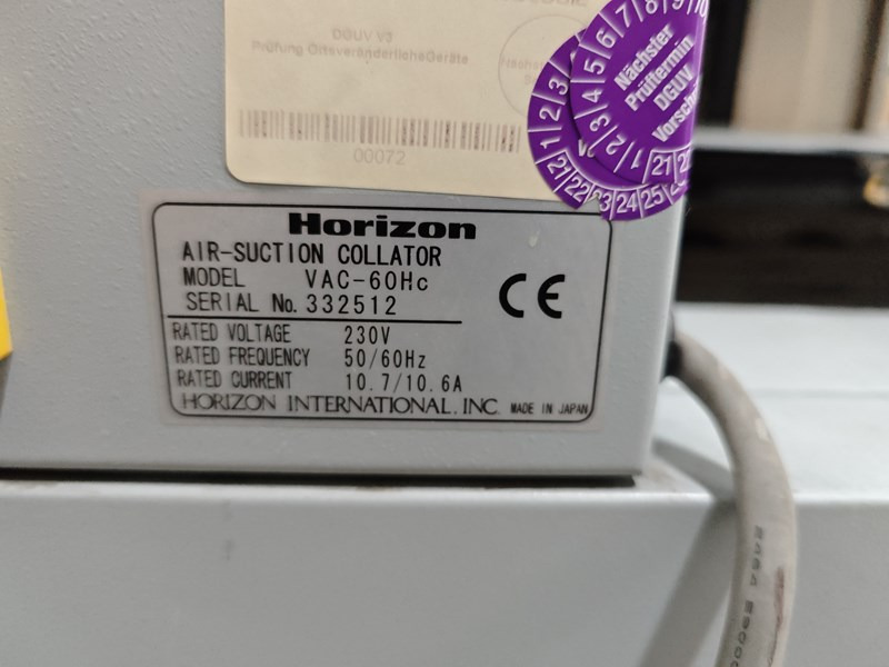 Horizon VAC-60Hc - Máquina de impressão: foto 4 Horizon VAC-60Hc - Máquina de impressão: foto 4