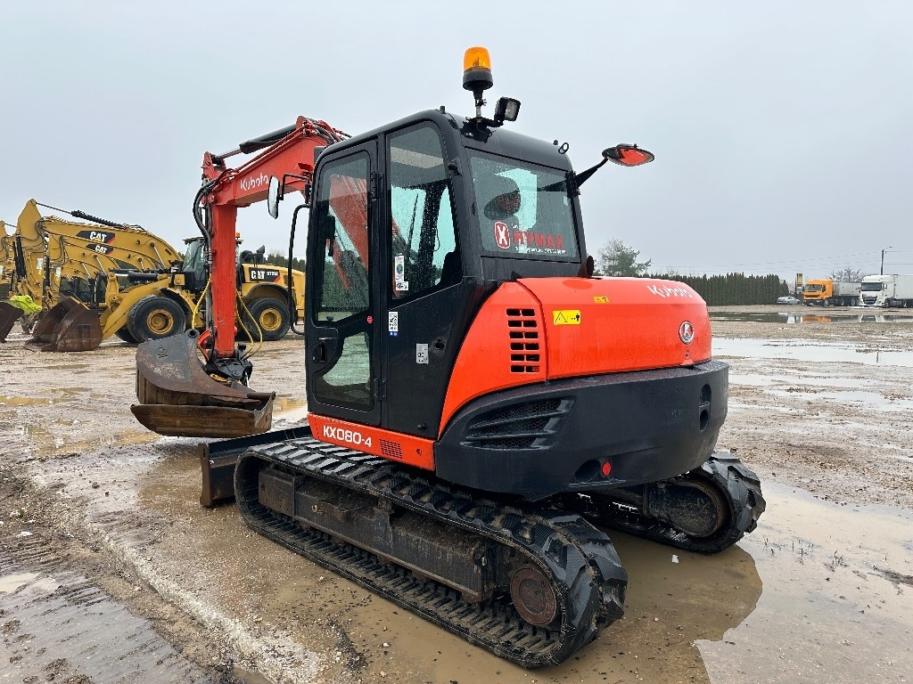 Kubota KX 080-4 ENGCON - Mini escavadeira: foto 3 Kubota KX 080-4 ENGCON - Mini escavadeira: foto 3