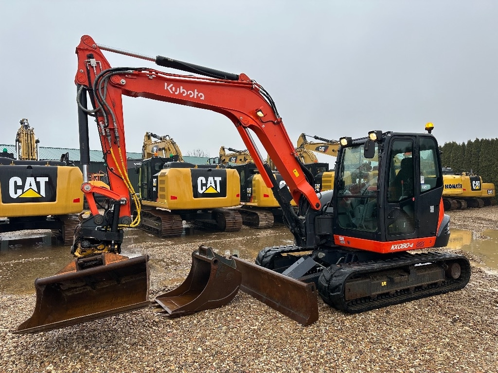 Kubota KX 080-4 ENGCON - Mini escavadeira: foto 1 Kubota KX 080-4 ENGCON - Mini escavadeira: foto 1