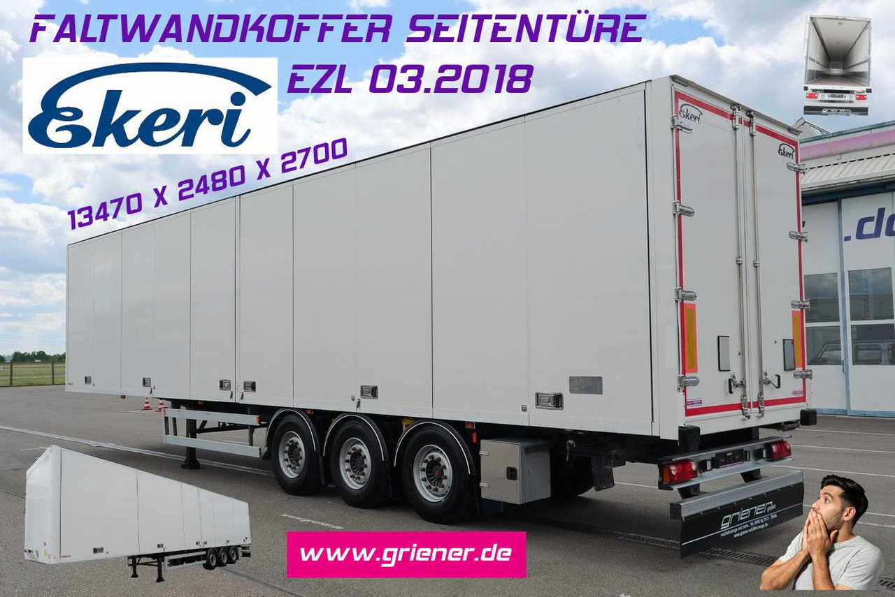 EKERI T3-A /SEITLICHE TÜREN /FALTWAND 2700 mm - Semi-reboque furgão: foto 1 EKERI T3-A /SEITLICHE TÜREN /FALTWAND 2700 mm - Semi-reboque furgão: foto 1