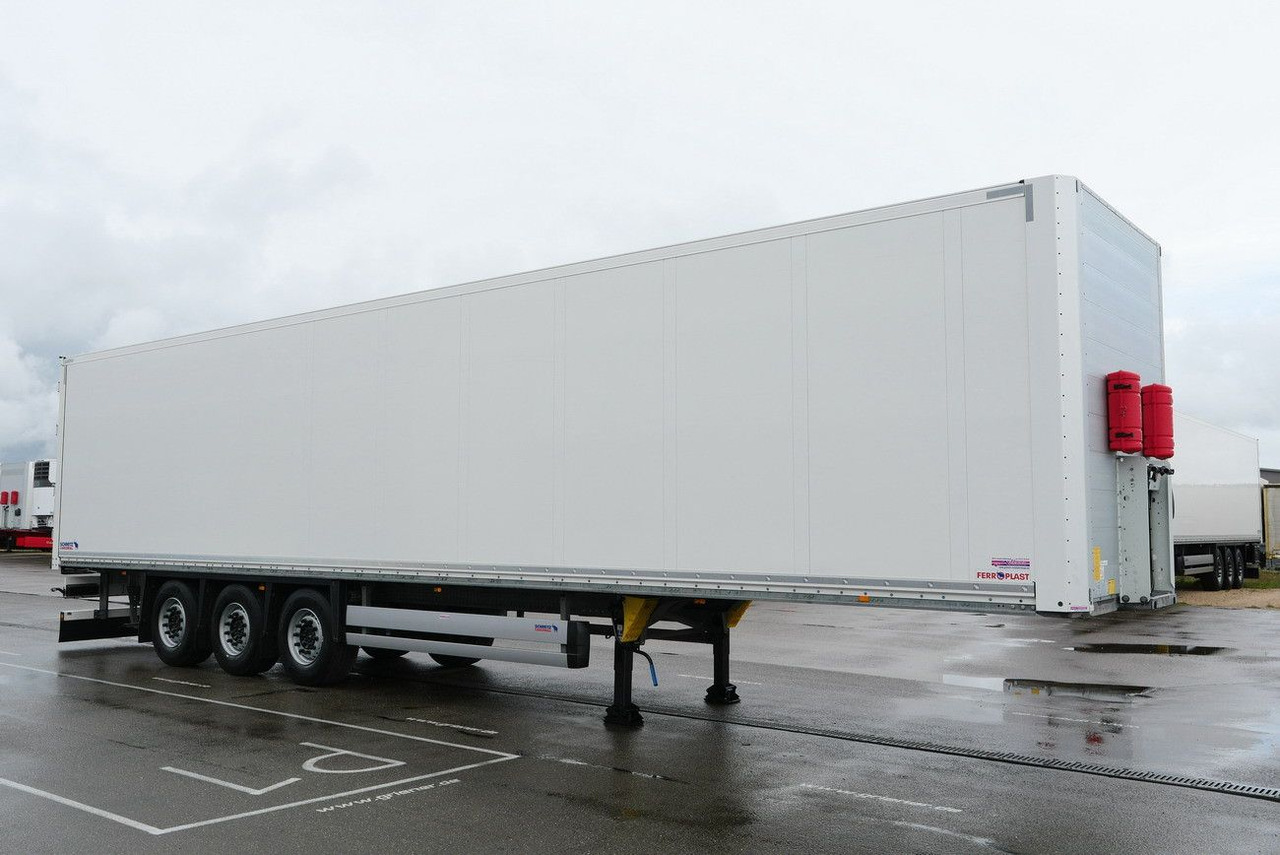 Schmitz Cargobull SKO/SBO 24 ZURRLEISTE / ZURRINGE / LIFTACHSE - Semi-reboque furgão: foto 4 Schmitz Cargobull SKO/SBO 24 ZURRLEISTE / ZURRINGE / LIFTACHSE - Semi-reboque furgão: foto 4