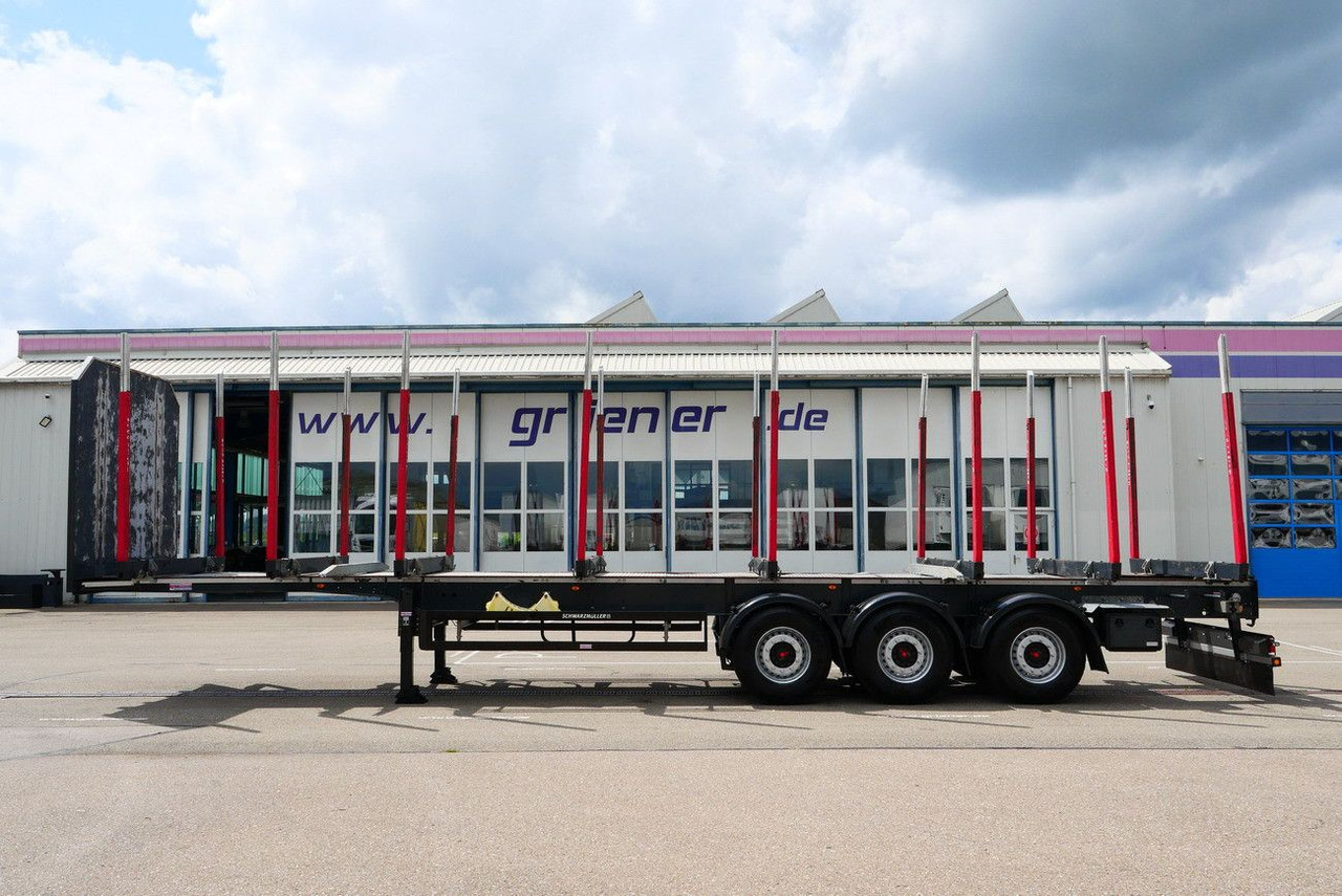 Schwarzmüller Y serie /RUNGENSATTEL HOLZ ECCO STEEL 9to /8 x - Semi-reboque transporte de madeira: foto 5 Schwarzmüller Y serie /RUNGENSATTEL HOLZ ECCO STEEL 9to /8 x - Semi-reboque transporte de madeira: foto 5