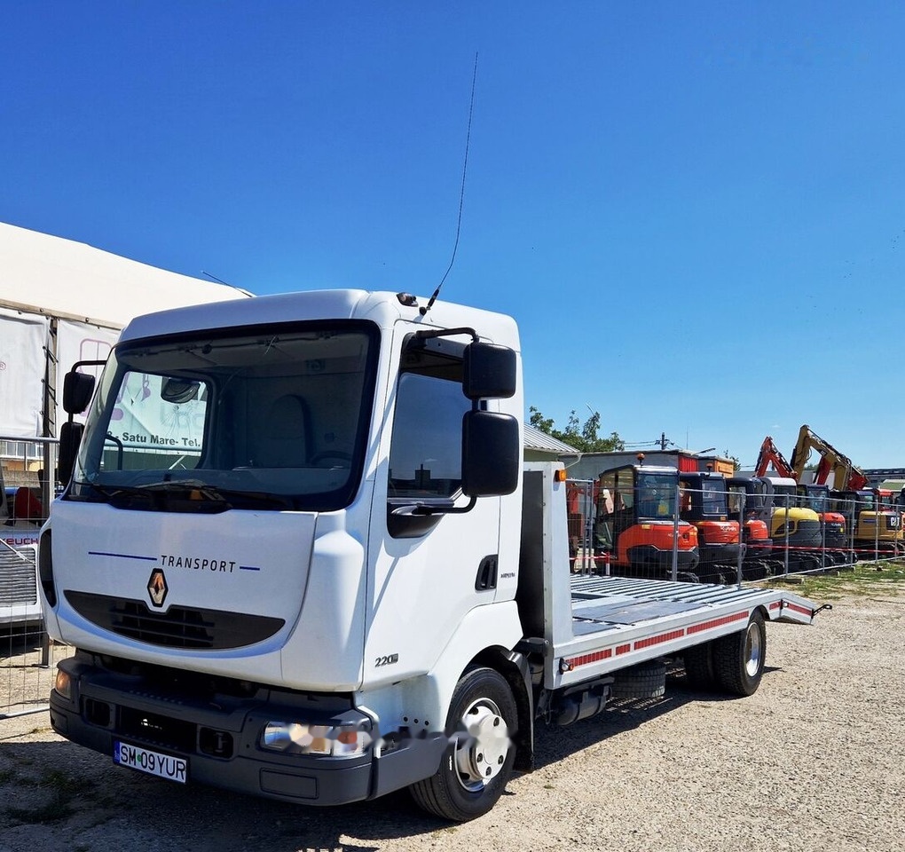 Camião de caixa aberta/ Plataforma Renault Midlum 220 Dxi: foto 7