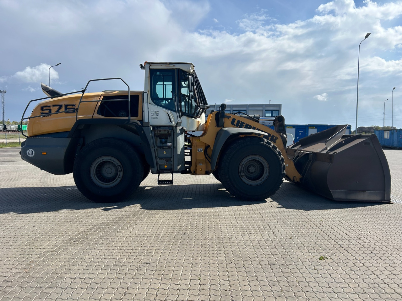 Pá carregadora de rodas LIEBHERR L576: foto 7