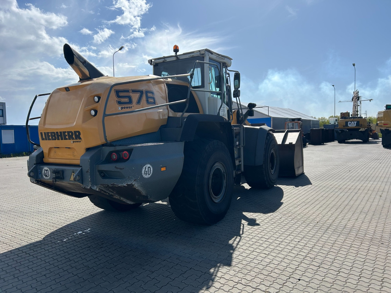 Pá carregadora de rodas LIEBHERR L576: foto 6