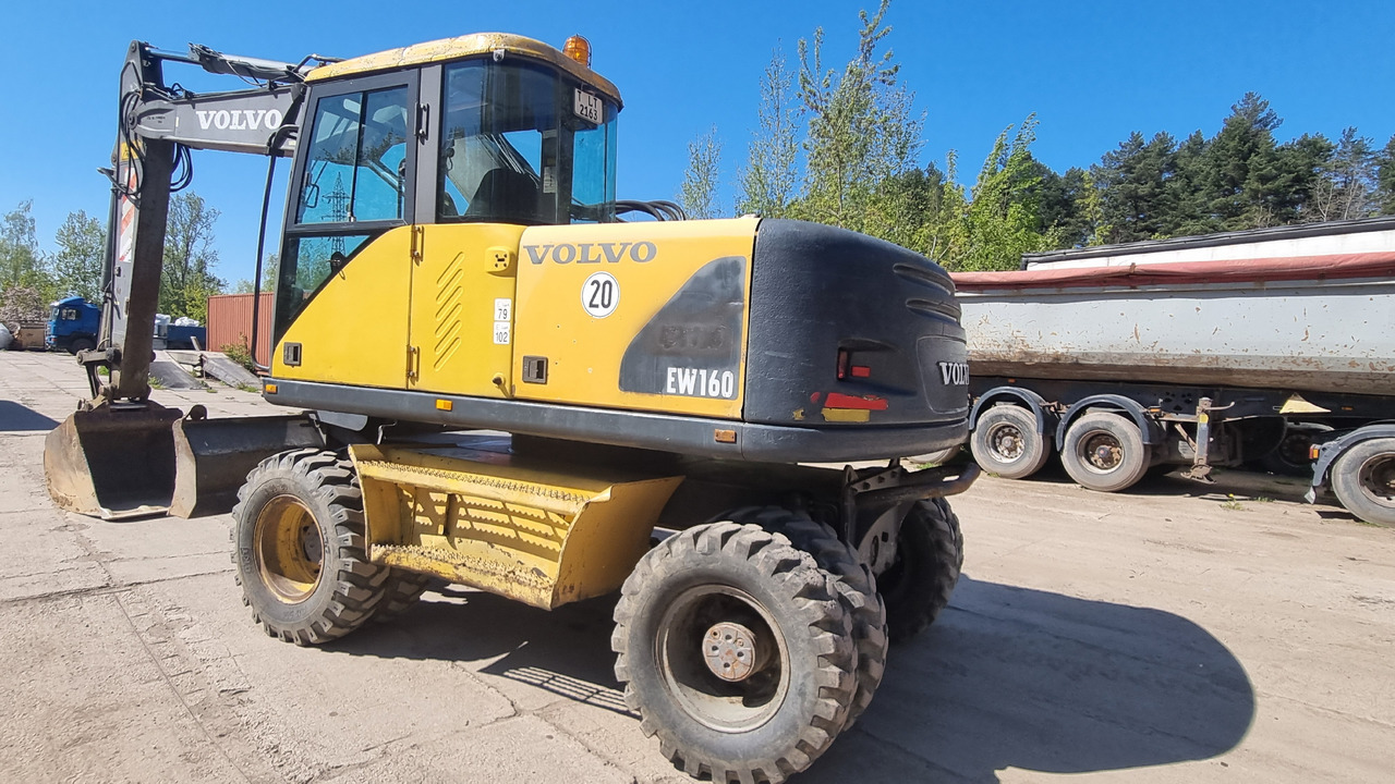Volvo EW160 - Escavadeira de rodas: foto 3 Volvo EW160 - Escavadeira de rodas: foto 3