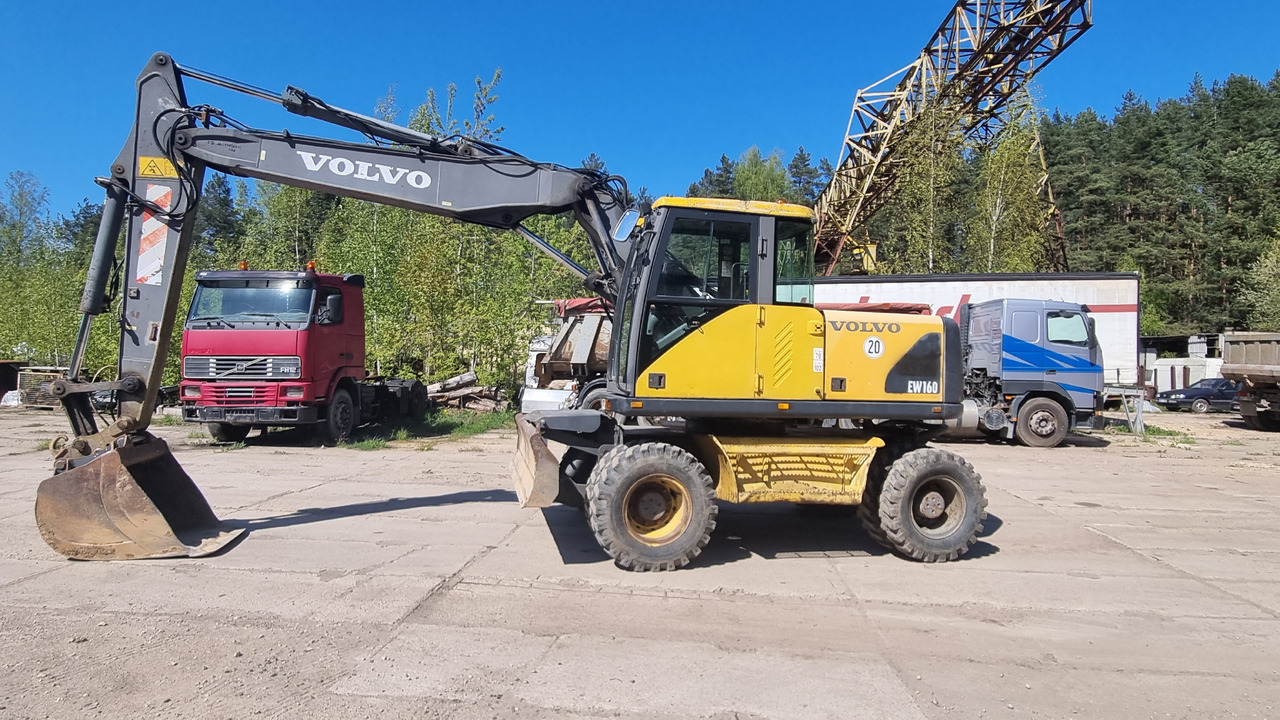 Volvo EW160 - Escavadeira de rodas: foto 2 Volvo EW160 - Escavadeira de rodas: foto 2