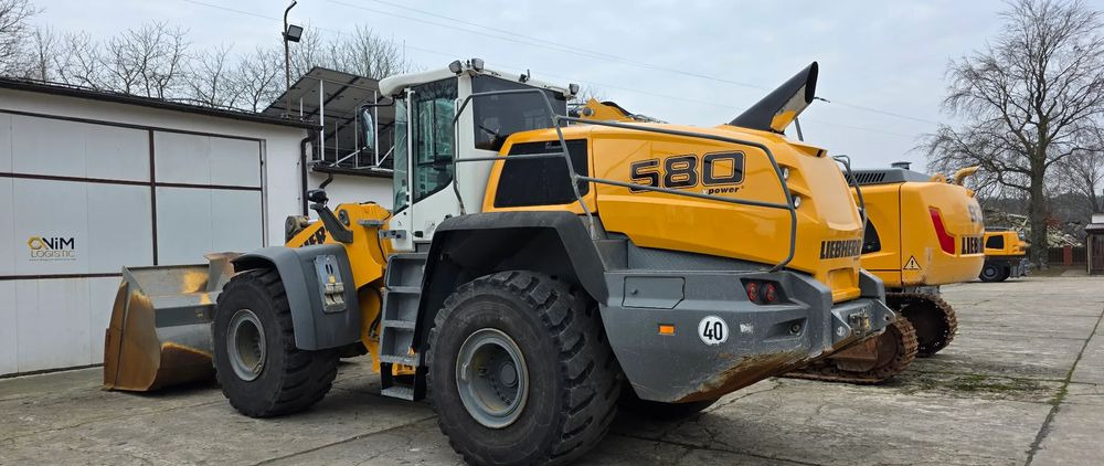 Liebherr 580 - Pá carregadora de rodas: foto 1 Liebherr 580 - Pá carregadora de rodas: foto 1