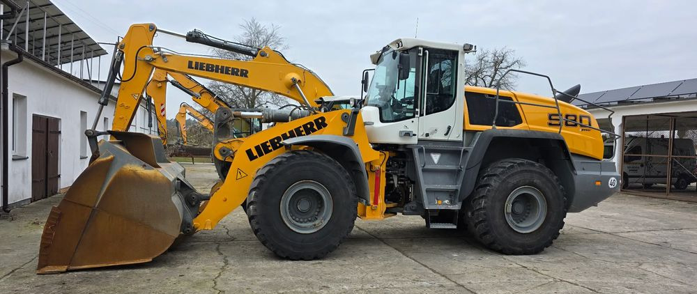 Liebherr 580 - Pá carregadora de rodas: foto 4 Liebherr 580 - Pá carregadora de rodas: foto 4