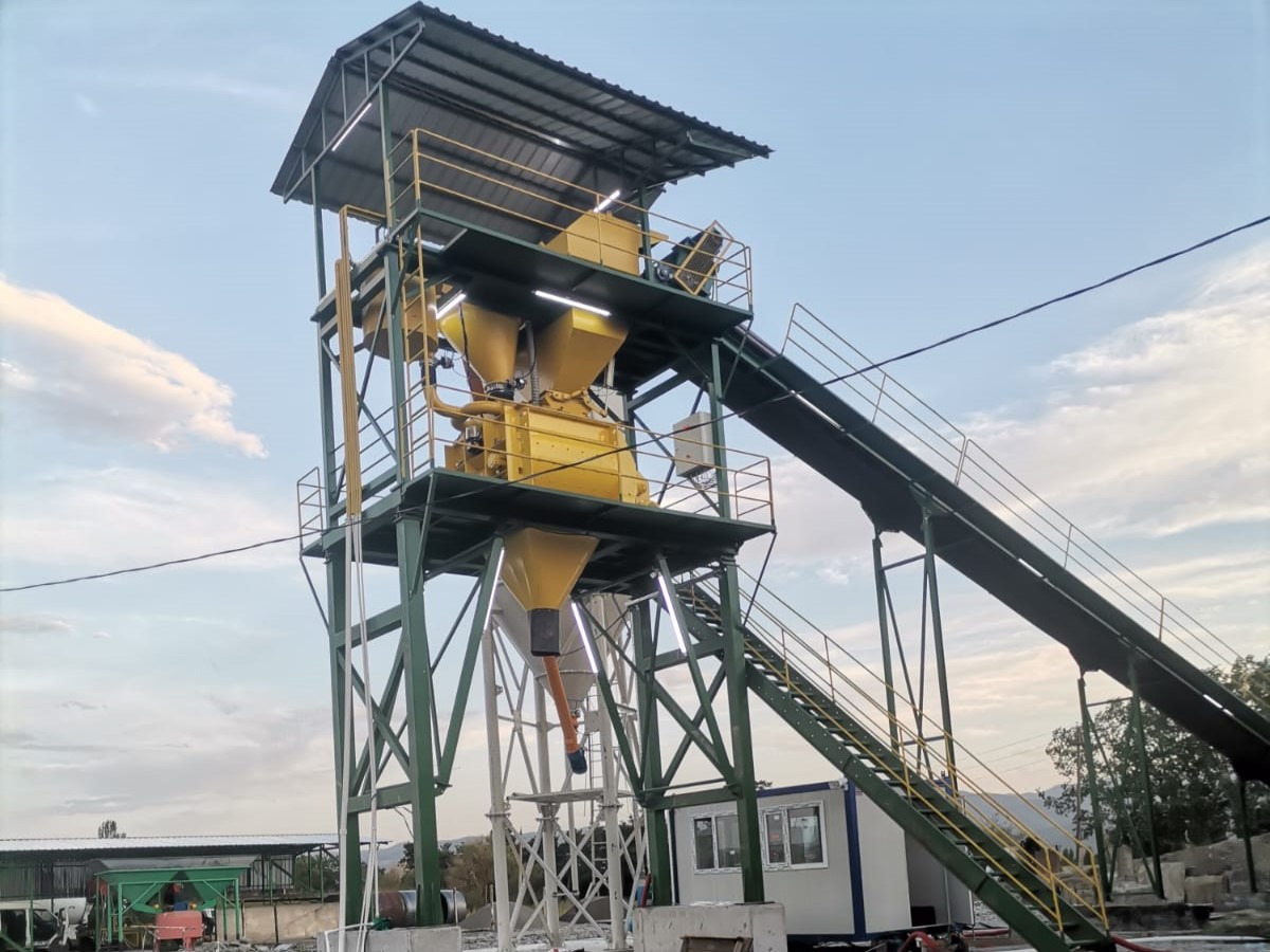 Usina de concreto 60 m³ Concrete Batching Plant: foto 5