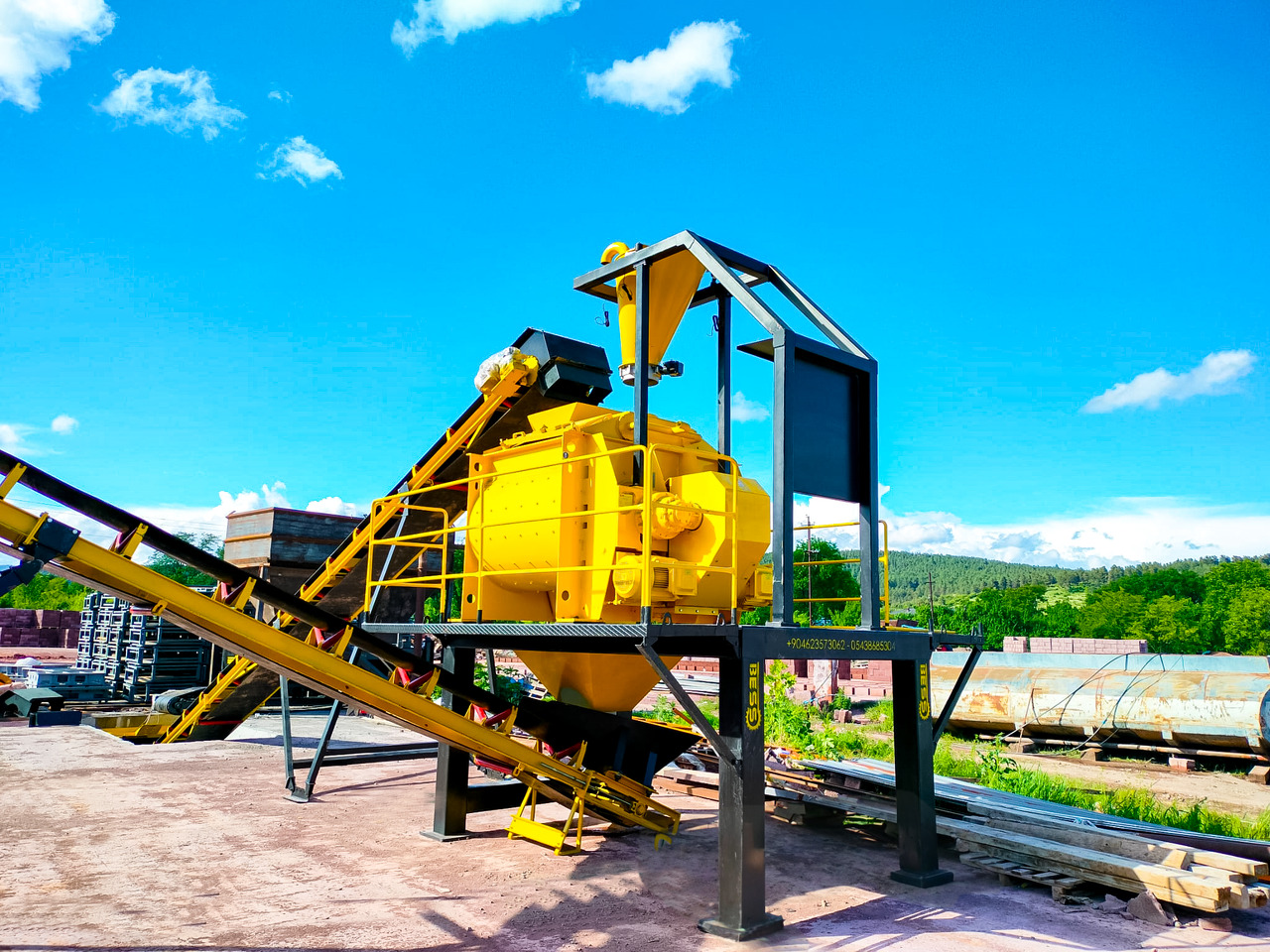 Bess Machine PRS-1200 | Automatic Concrete Block Machine - Máquina de fazer bloco: foto 3 Bess Machine PRS-1200 | Automatic Concrete Block Machine - Máquina de fazer bloco: foto 3