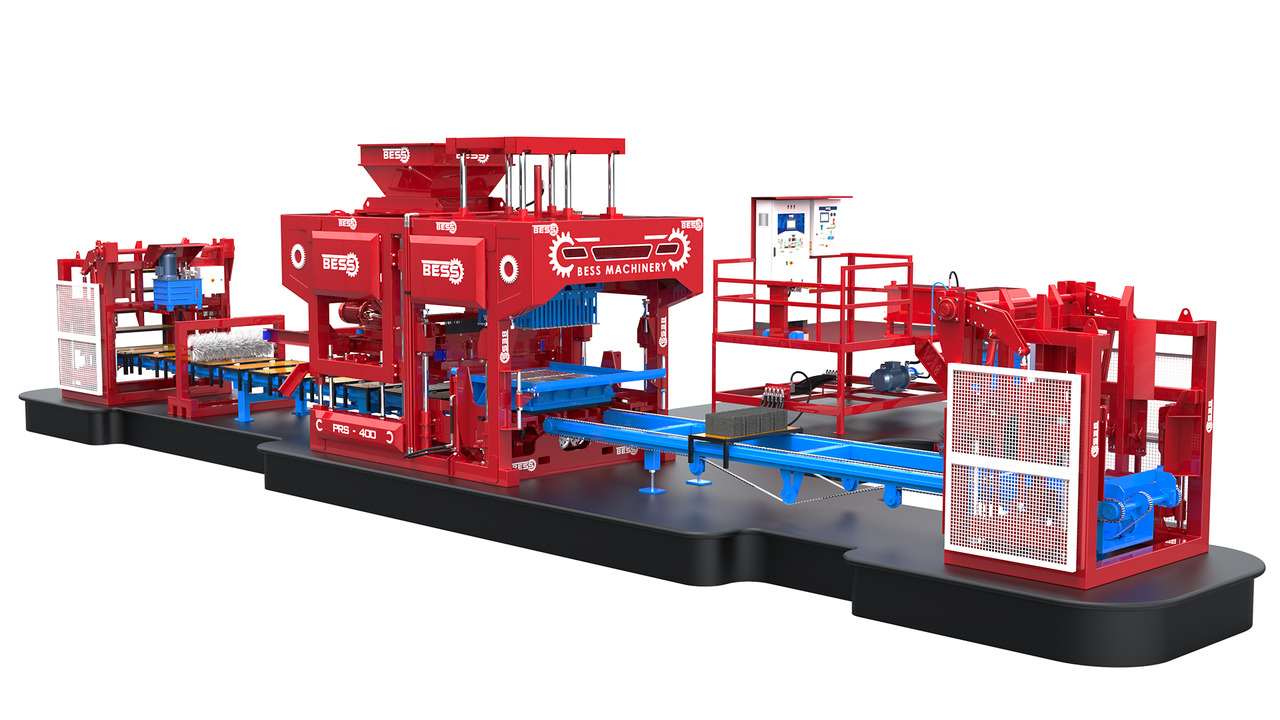 Concrete Block Machine | PRS-400 Fully Automatic - Máquina de fazer bloco: foto 5 Concrete Block Machine | PRS-400 Fully Automatic - Máquina de fazer bloco: foto 5
