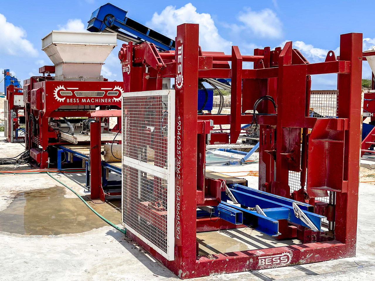 Fully Automatic Concrete Block Machine | PRS-1000 Bess Machine - Máquina de fazer bloco: foto 4 Fully Automatic Concrete Block Machine | PRS-1000 Bess Machine - Máquina de fazer bloco: foto 4