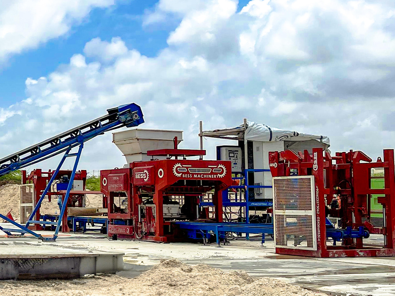 Máquina de fazer bloco Fully Automatic Concrete Block Machine | PRS-1000 Bess Machine: foto 7