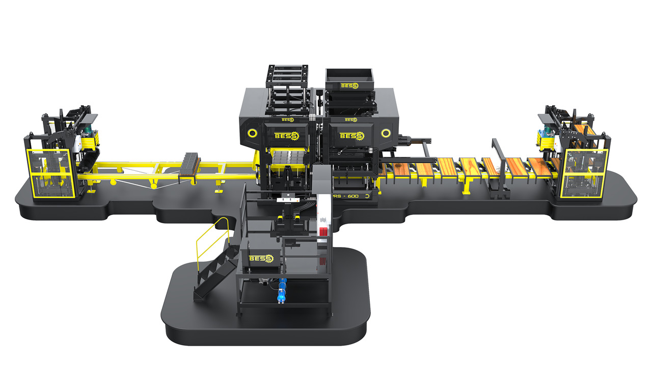 Fully Automatic Hollow Block Machine | PRS-600 - Máquina de fazer bloco: foto 5 Fully Automatic Hollow Block Machine | PRS-600 - Máquina de fazer bloco: foto 5