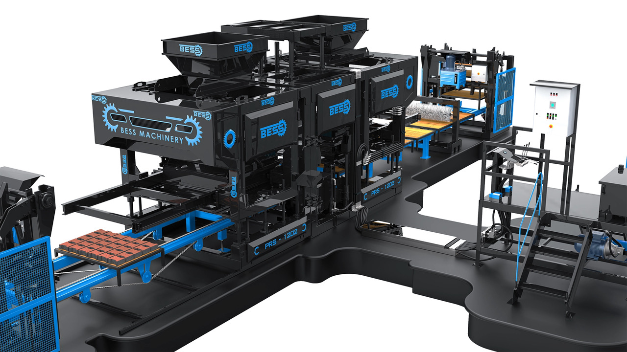 Paving Stone Machine | Automatic | PRS-1202 - Máquina de fazer bloco: foto 2 Paving Stone Machine | Automatic | PRS-1202 - Máquina de fazer bloco: foto 2