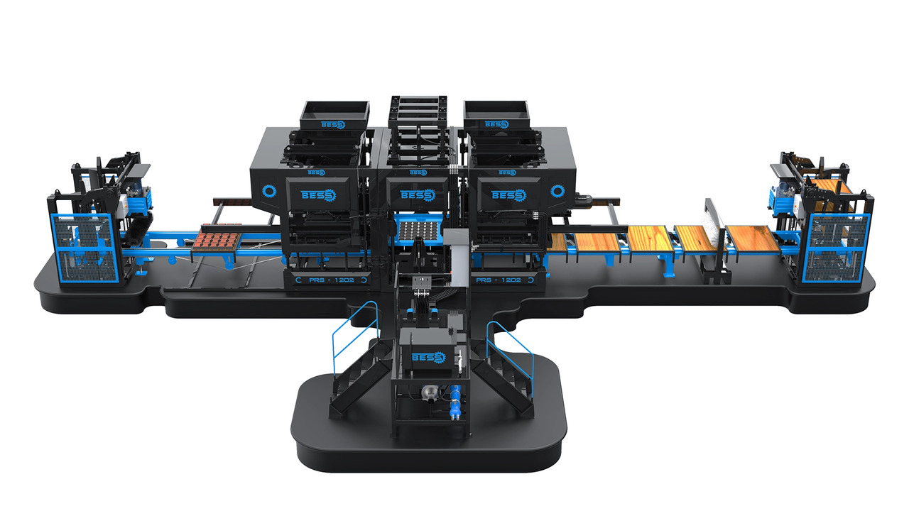Paving Stone Machine | Automatic | PRS-1202 - Máquina de fazer bloco: foto 3 Paving Stone Machine | Automatic | PRS-1202 - Máquina de fazer bloco: foto 3