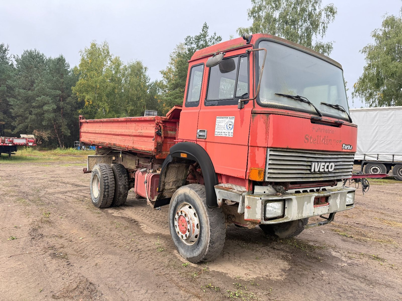 Iveco 170-34 Kipper - Kran 4x4 - Camião basculante, Camião grua: foto 2 Iveco 170-34 Kipper - Kran 4x4 - Camião basculante, Camião grua: foto 2