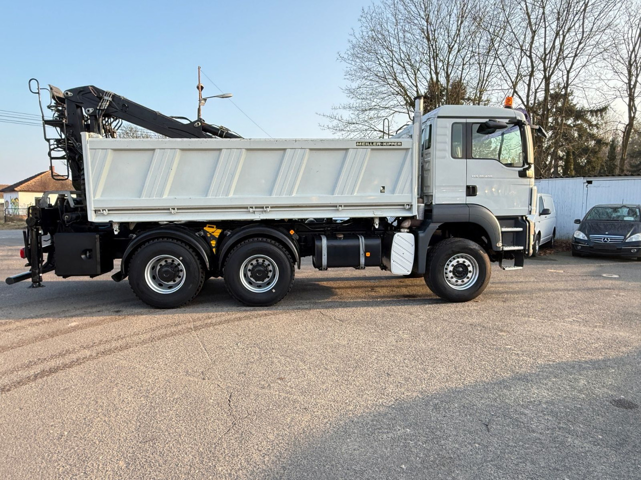 MAN TGS 26.400 Kipper mit Kran Jonsered 6x4 - Camião basculante: foto 5 MAN TGS 26.400 Kipper mit Kran Jonsered 6x4 - Camião basculante: foto 5