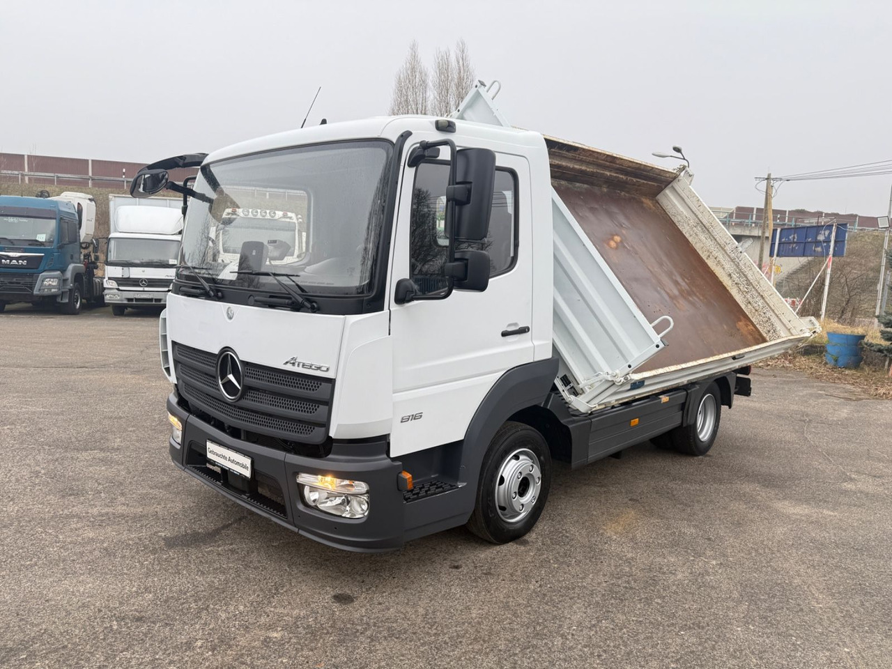 Camião basculante Mercedes-Benz Atego 816 Kipper  73 tkm: foto 10