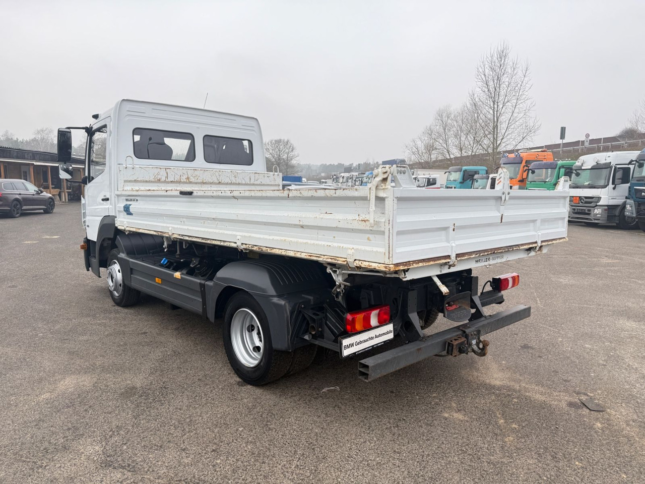 Camião basculante Mercedes-Benz Atego 816 Kipper  73 tkm: foto 7