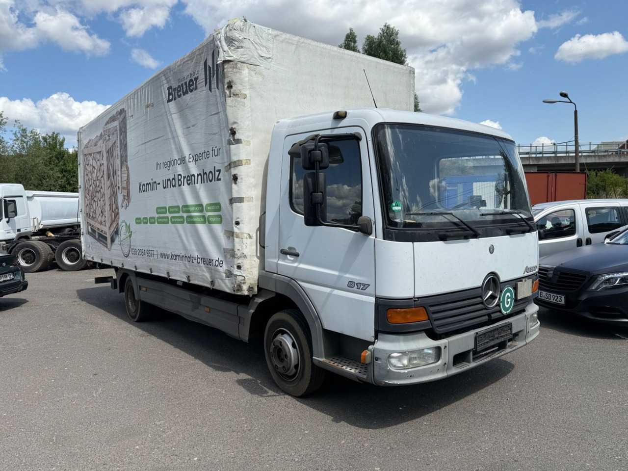Mercedes-Benz Atego 817 - Camião de lona: foto 2 Mercedes-Benz Atego 817 - Camião de lona: foto 2
