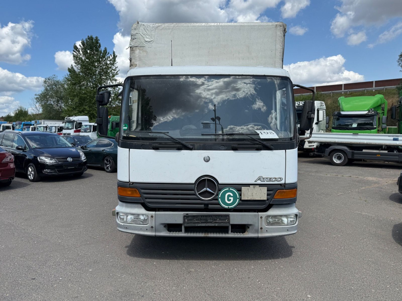 Mercedes-Benz Atego 817 - Camião de lona: foto 1 Mercedes-Benz Atego 817 - Camião de lona: foto 1