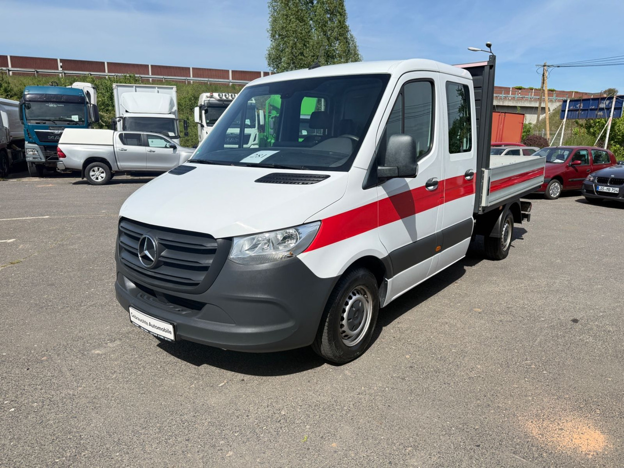 Mercedes-Benz Sprinter 216 CDI Doppelkabine - Carrinha de caixa aberta, Carrinha cabine dupla: foto 3 Mercedes-Benz Sprinter 216 CDI Doppelkabine - Carrinha de caixa aberta, Carrinha cabine dupla: foto 3