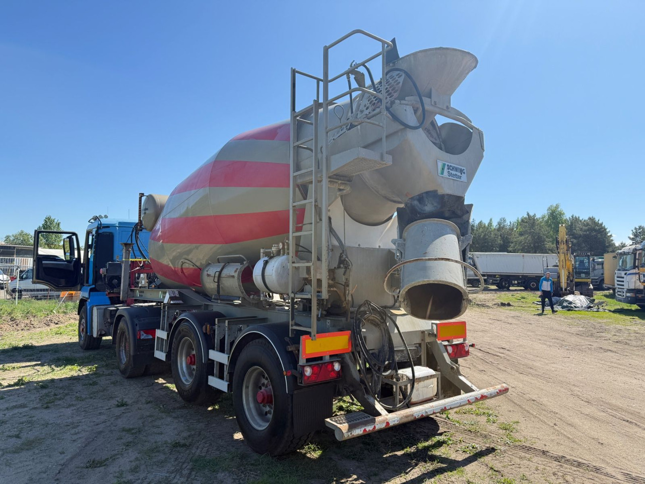 Stetter Mischer-Mixer Typ AM 10 FH Betonmischer - Semi-reboque betoneira: foto 2 Stetter Mischer-Mixer Typ AM 10 FH Betonmischer - Semi-reboque betoneira: foto 2