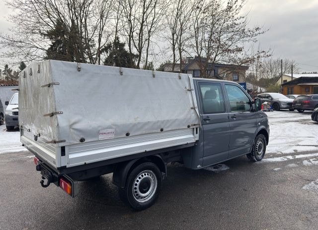 Volkswagen T5 Transporter Pritsche Pritsche Doppelkabine - Carrinha de lona: foto 4 Volkswagen T5 Transporter Pritsche Pritsche Doppelkabine - Carrinha de lona: foto 4