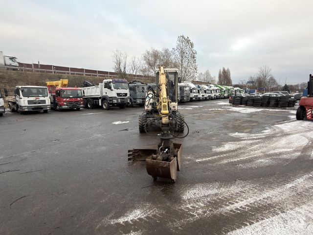 Yanmar YB 401 W Greifer und Schaufel - Escavadeira de rodas: foto 3 Yanmar YB 401 W Greifer und Schaufel - Escavadeira de rodas: foto 3